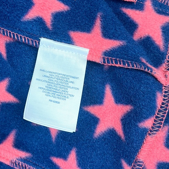 Lands’ End Star Fleece Jacket - Picture 10 of 12